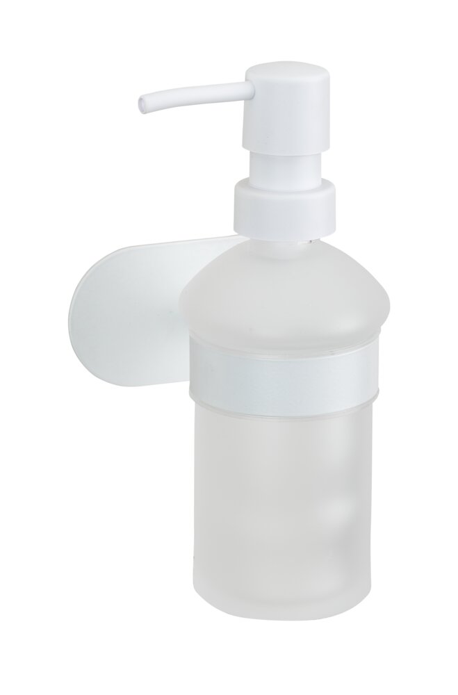 Turbo-Loc® Seifenspender Mod. Orea White matt  aus rostfreiem Edelstahl