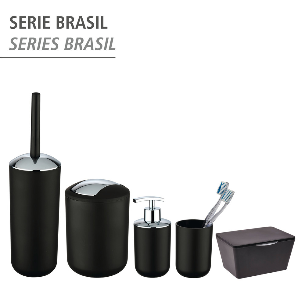 Aufbewahrungsbox mit Deckel Mod. Brasil Schwarz  Aufbewahrung & Organisation