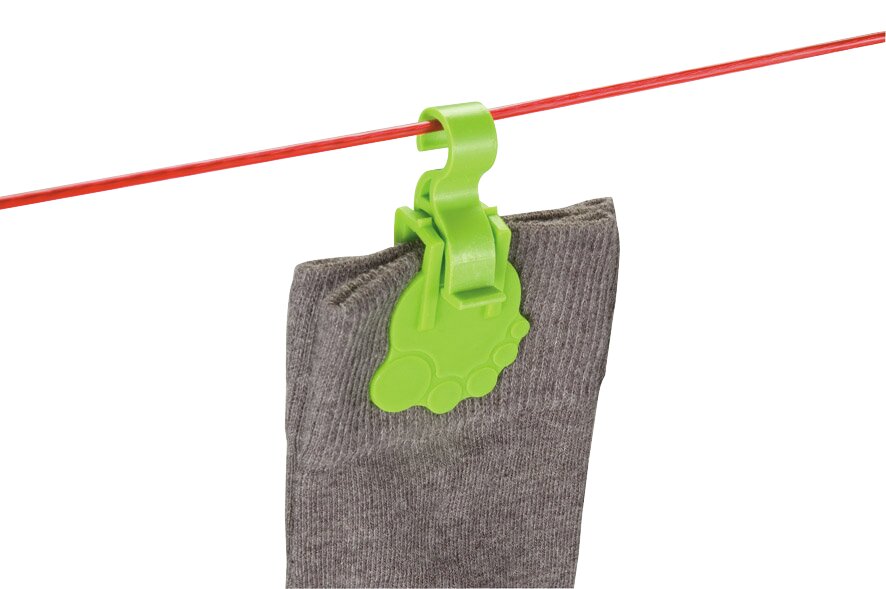 Sockenklammer Mod. Socky, 7er Set  waschmaschinenfest