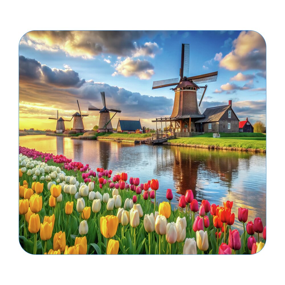 Multi-Platte Mod. Windmühle  Abdeckung, Spritzschutz und Schneidebrett