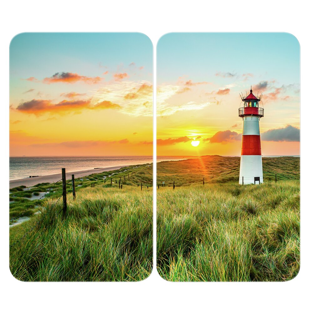 Plaque de Recouvrement Universelle Mod. Phare, lot de 2  pour tous les types de cuisinières