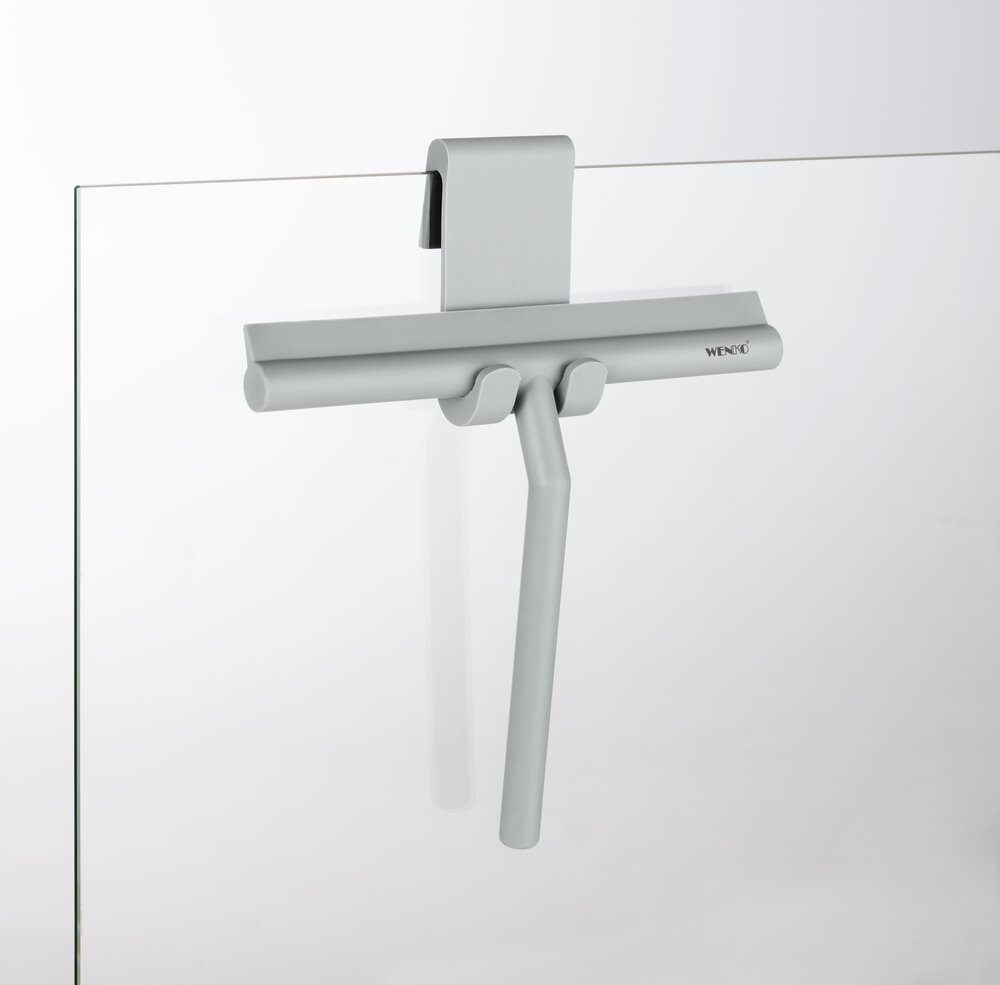 Badezimmerwischer Silikon Mod. Mola  Grau