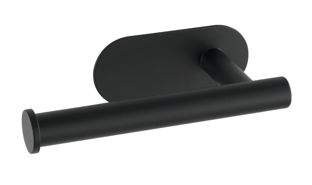 Turbo-Loc® Edelstahl Toilettenpapierhalter Mod. Orea Black Matt  Befestigen ohne Bohren
