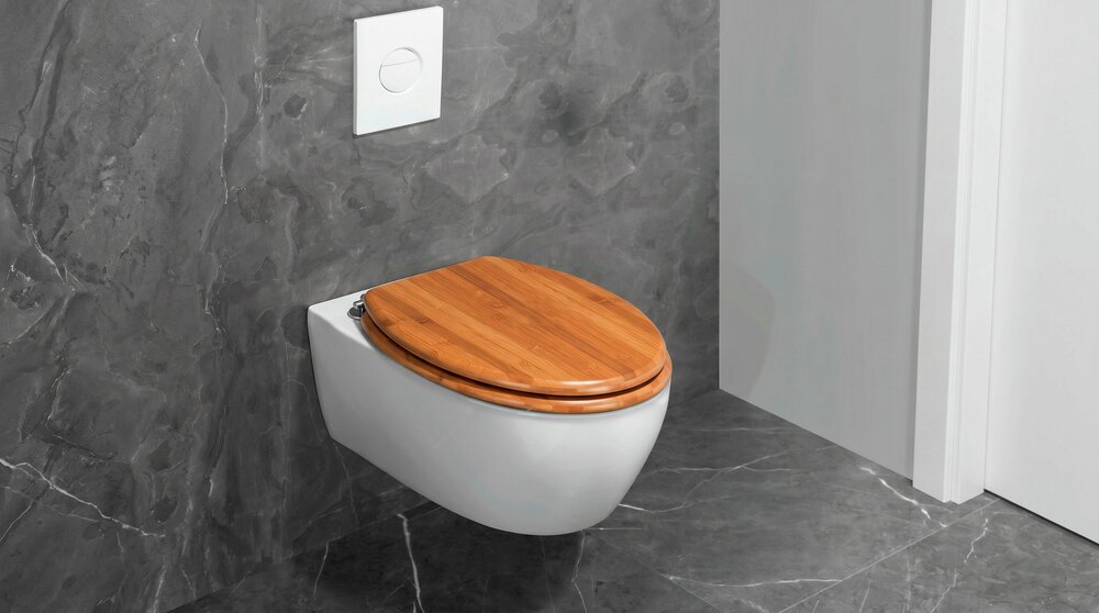 Toiletbril Mod. Bamboe