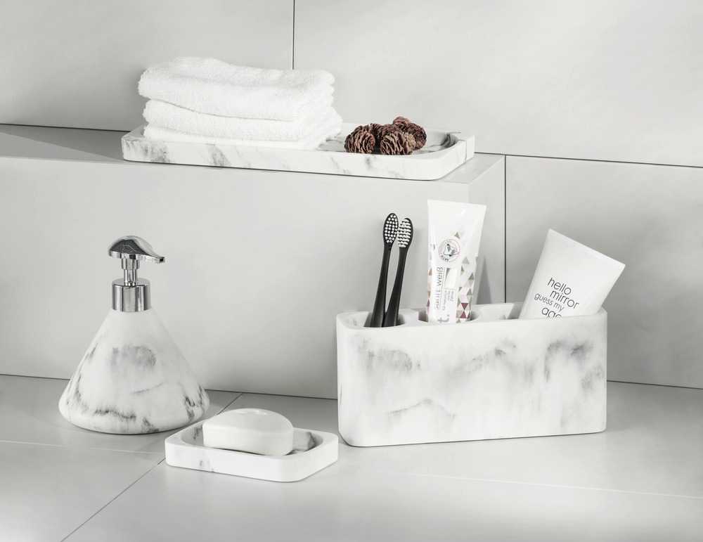 BADIZIO Softdry WC-Vorleger & Toilettendeckel-Bezug uni Materialmix,  waschbar 