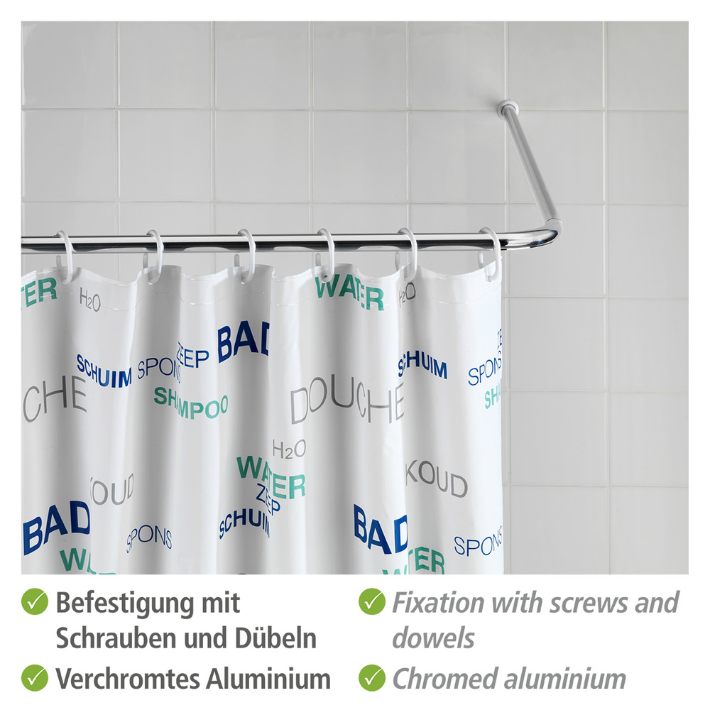 Duschvorhangstangen | Duschen | WENKO & Online | Baden Bad Shop