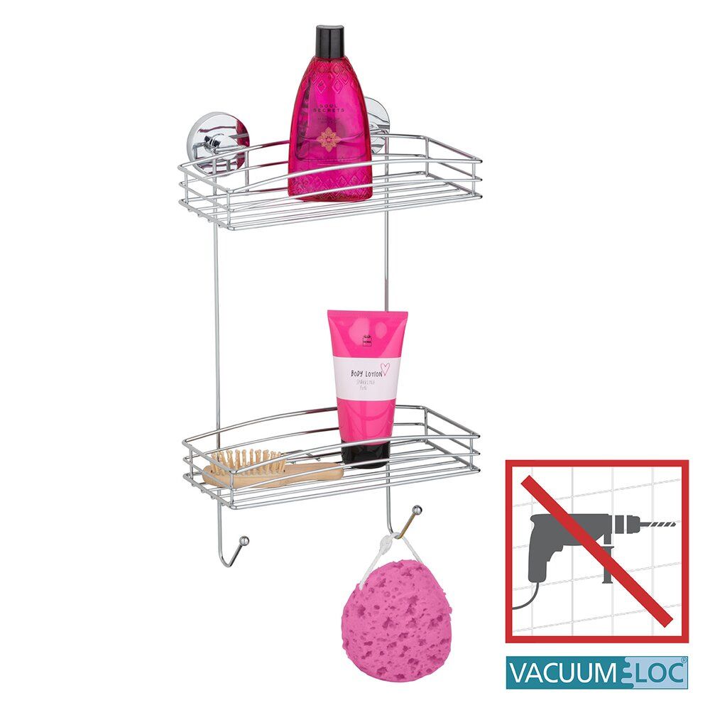 Mod. Vacuum-Loc® Wandregal 2 Etagen Befestigen ohne bohren | 20886100